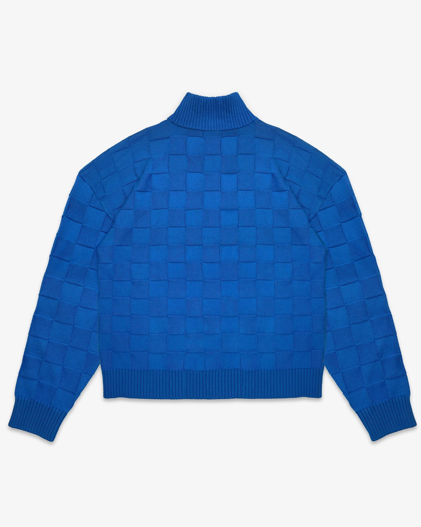 BRYDER Knit Zip Up — back product view
