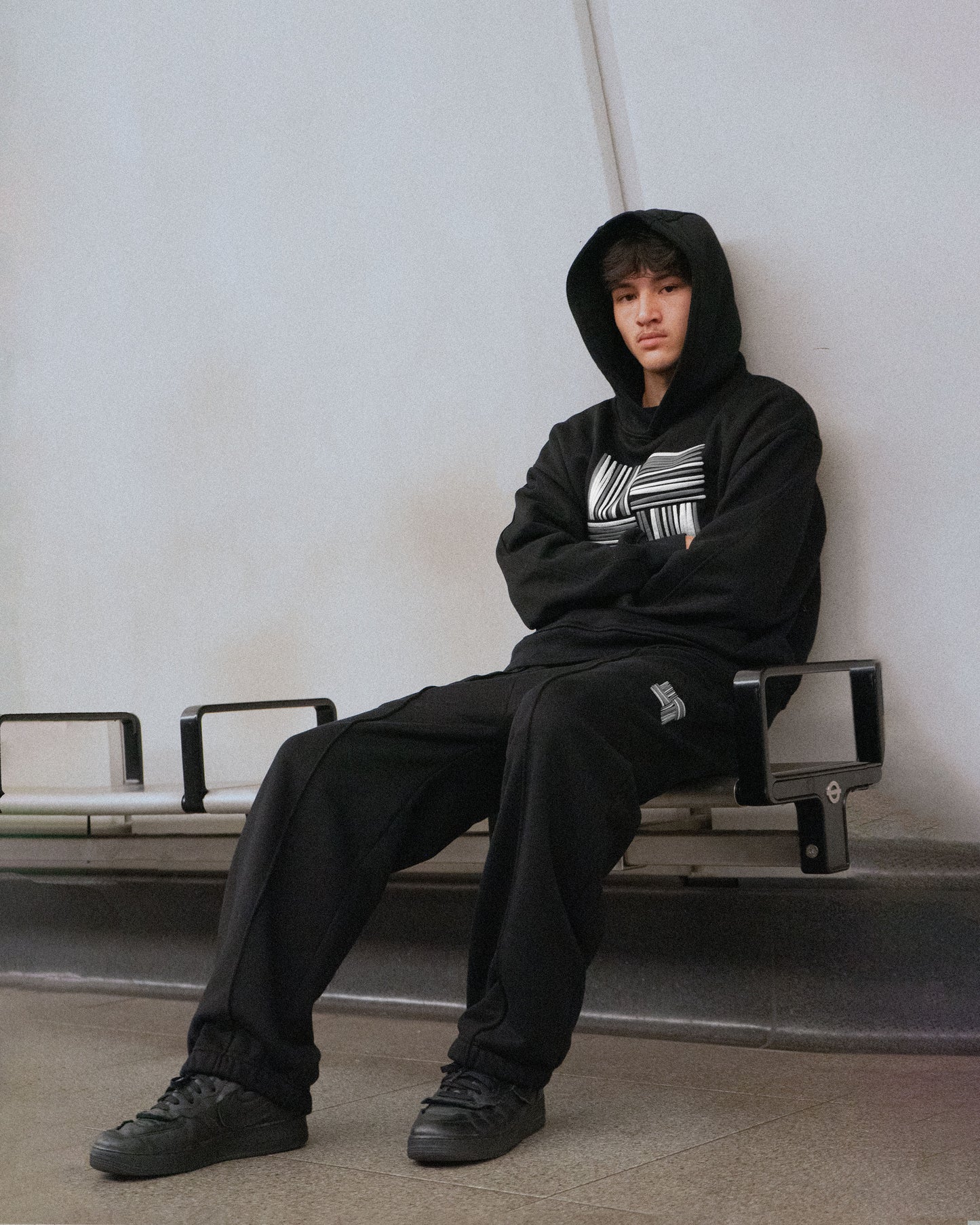 WOVEN LOGO JOGGERS