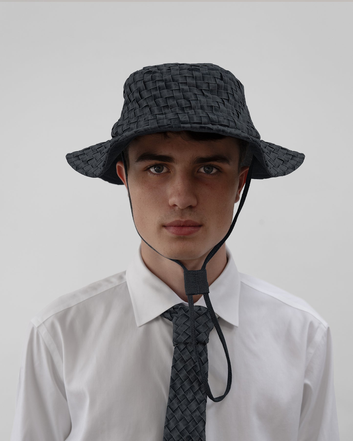 WOVEN DENIM SUN HAT V2