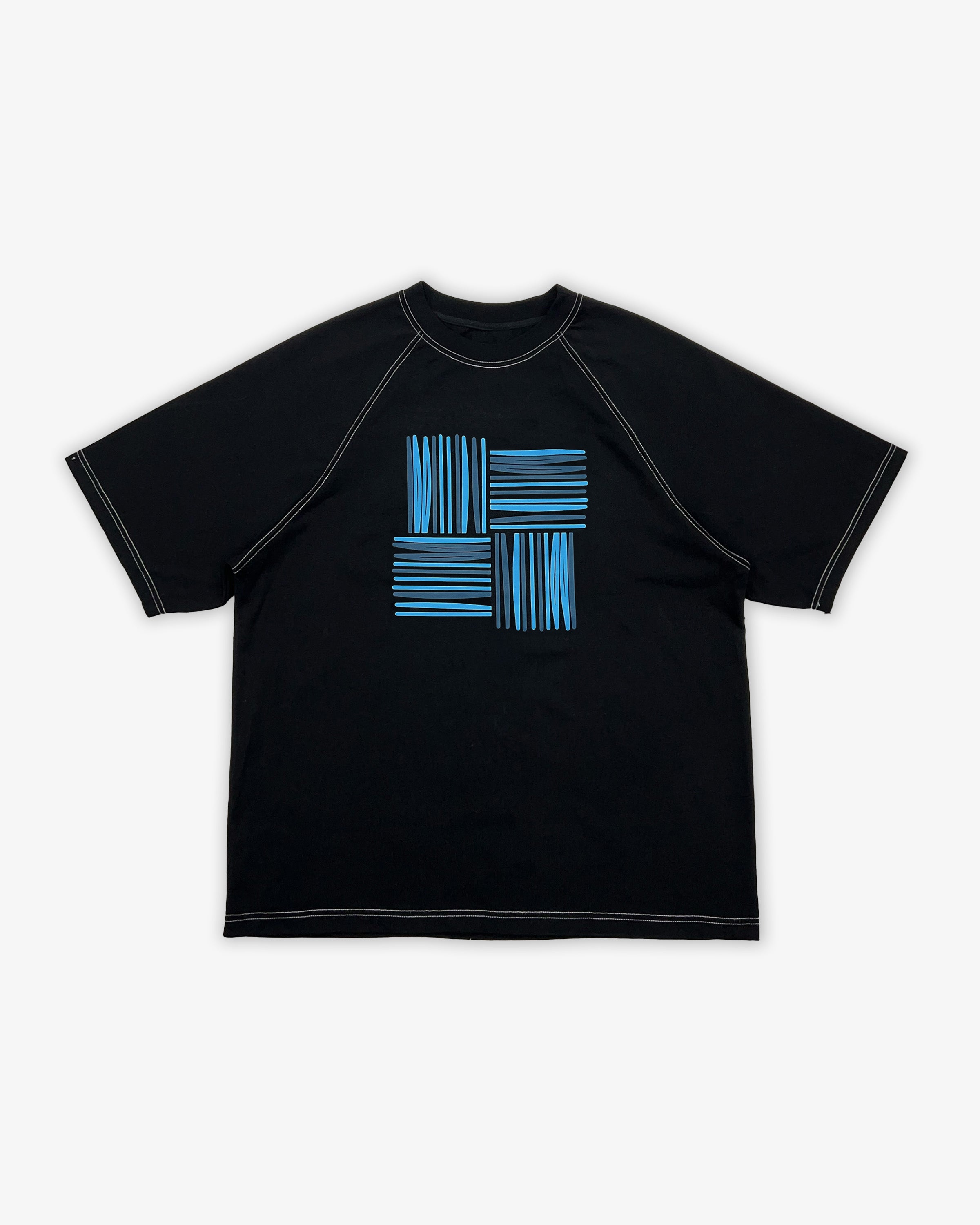 WOVEN LOGO TEE