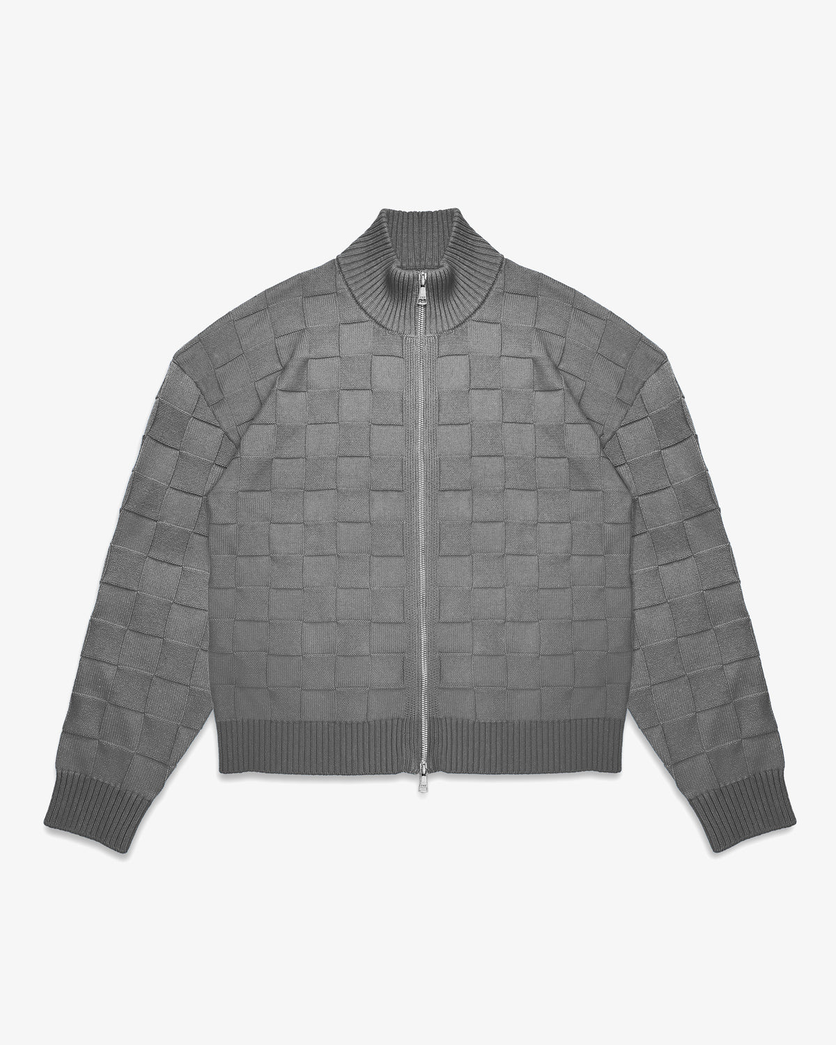 KNIT ZIP UP