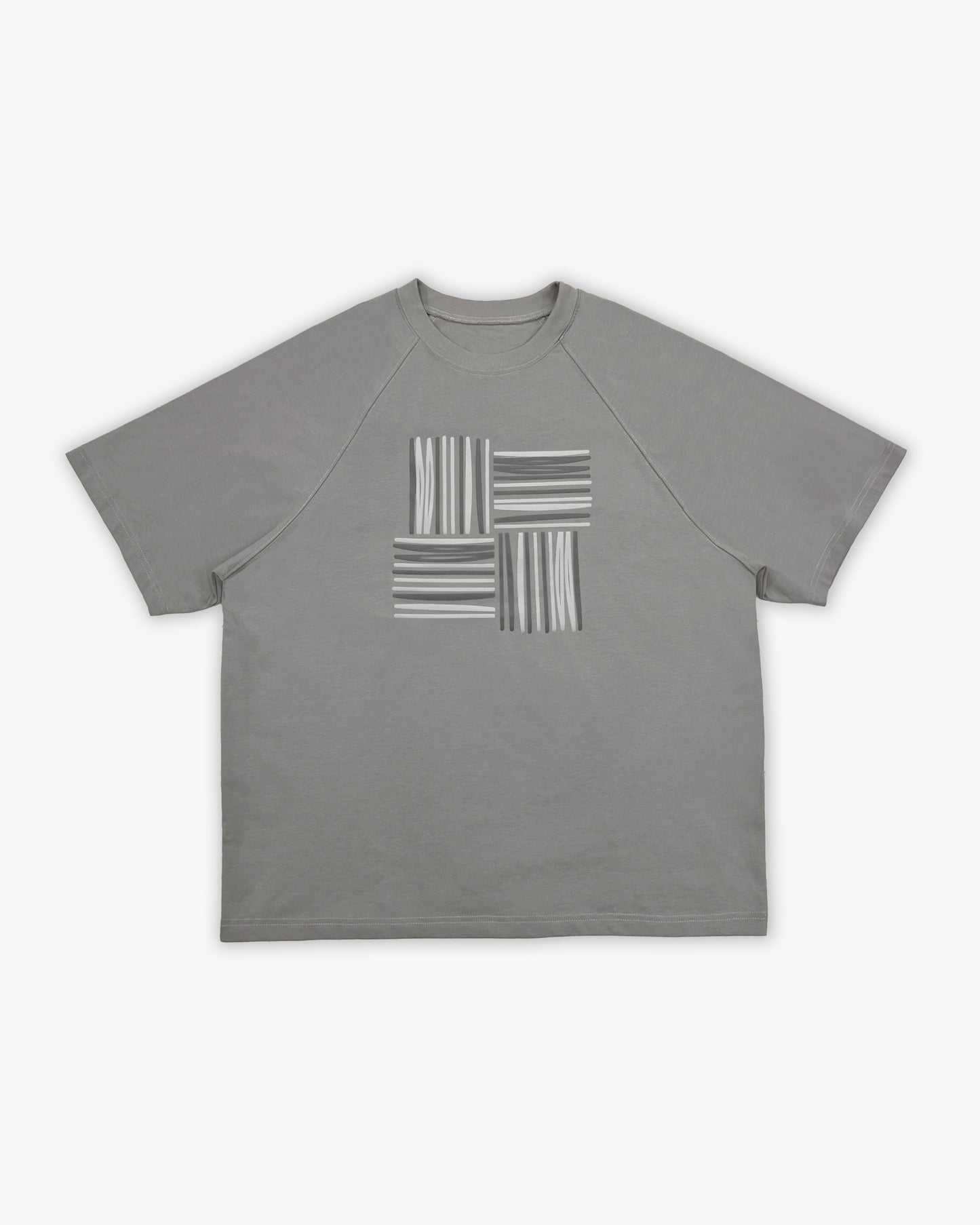 WOVEN LOGO TEE