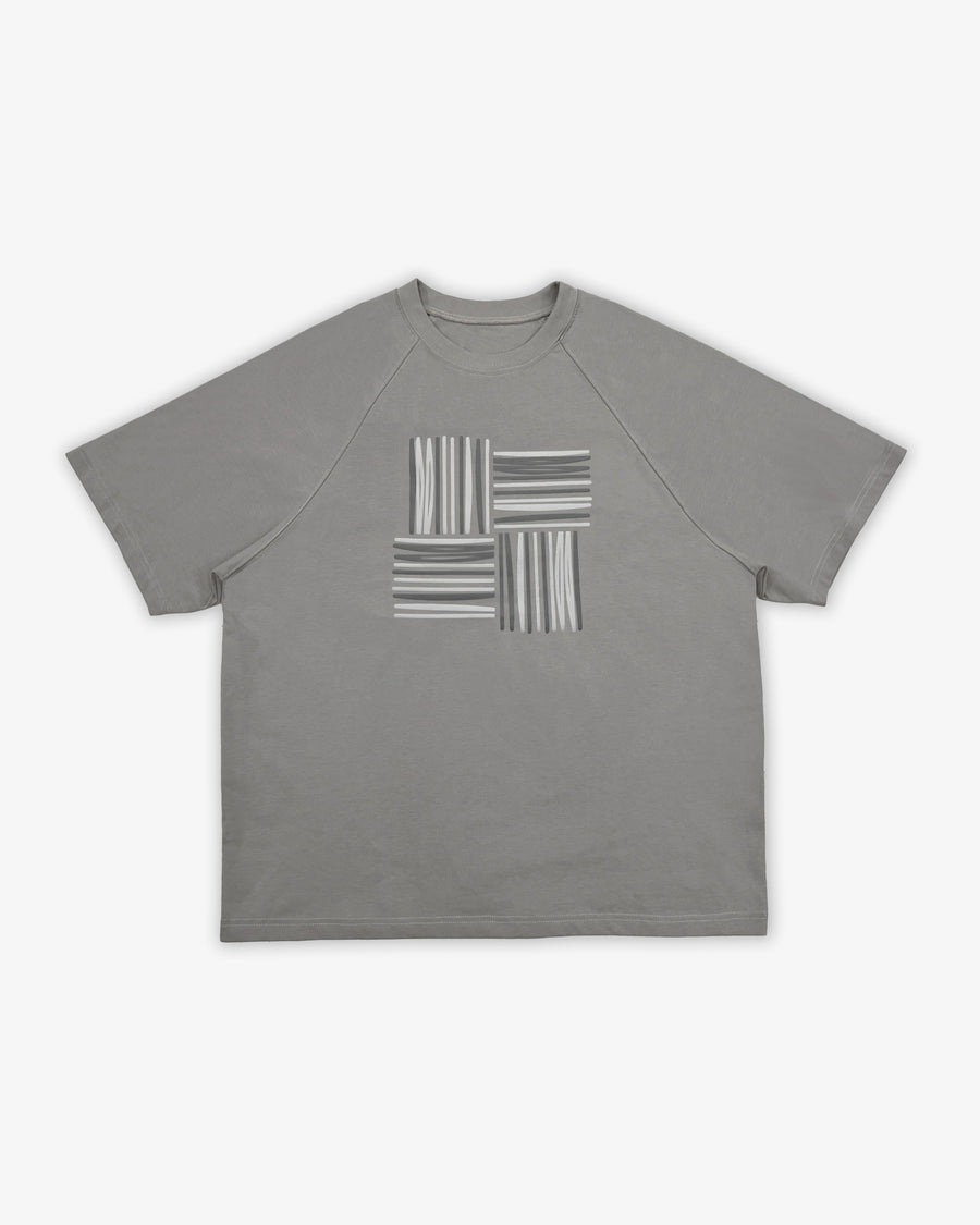 WOVEN LOGO TEE