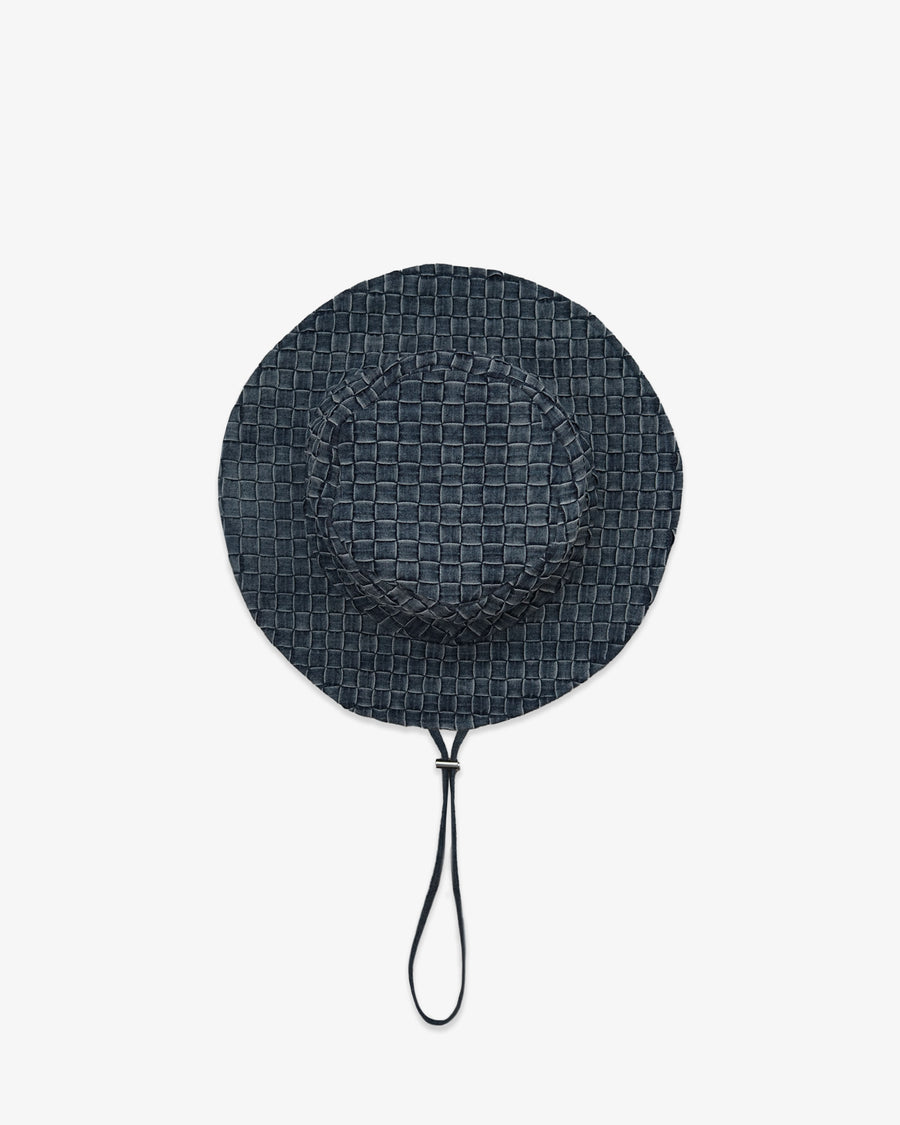 WOVEN DENIM SUN HAT