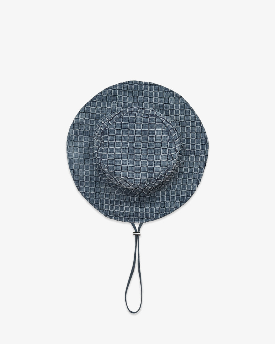 WOVEN DENIM SUN HAT