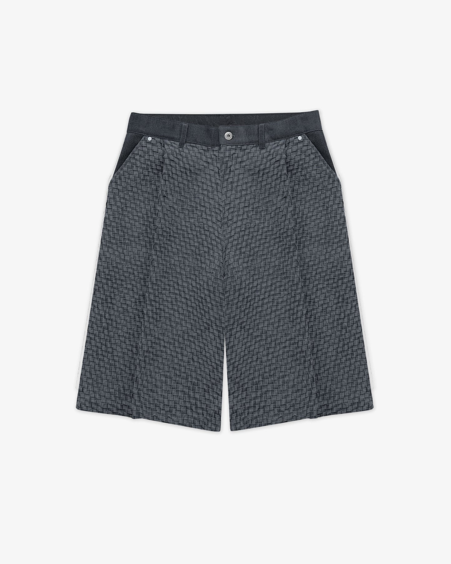WOVEN PLEAT SHORTS