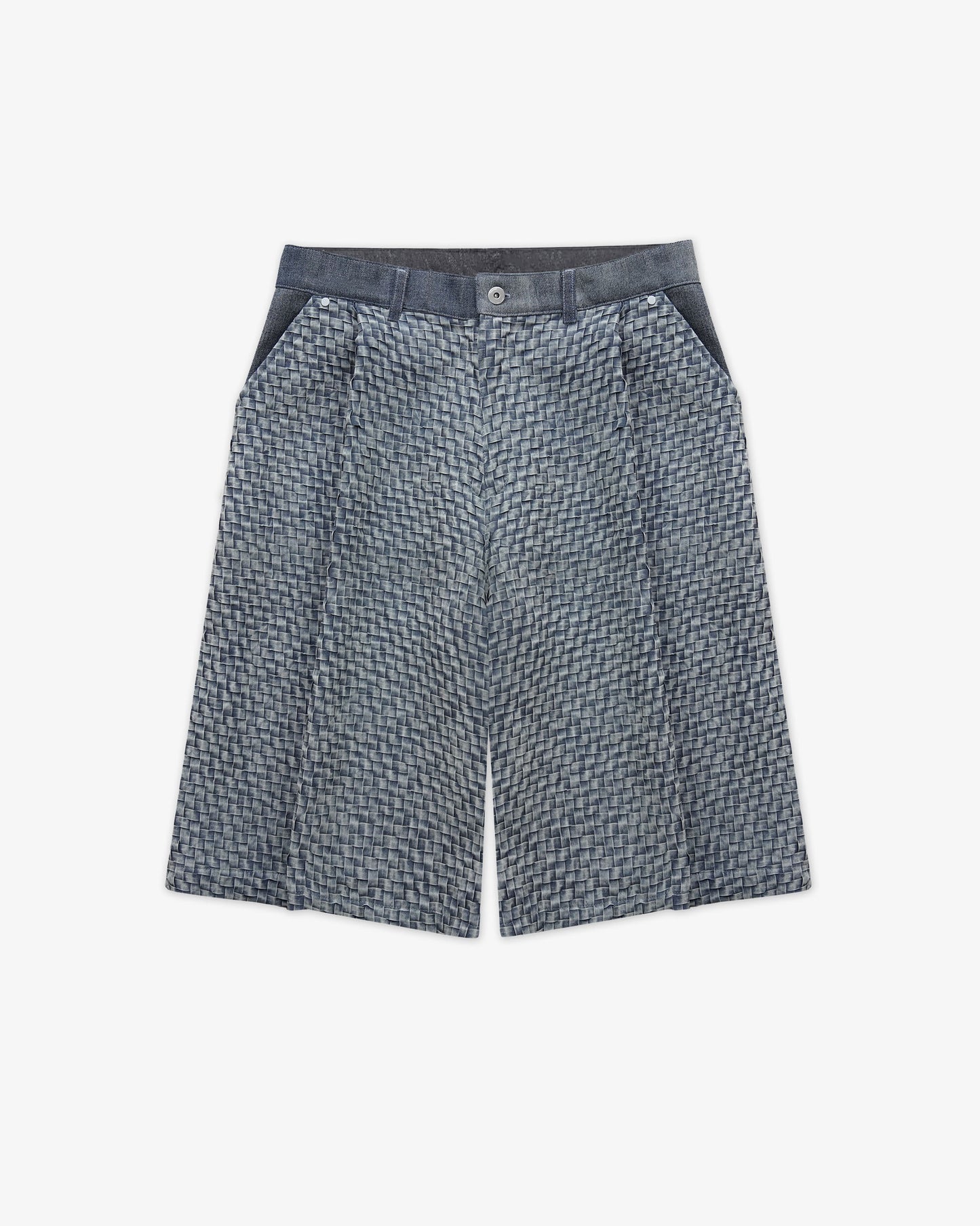 WOVEN PLEAT SHORTS
