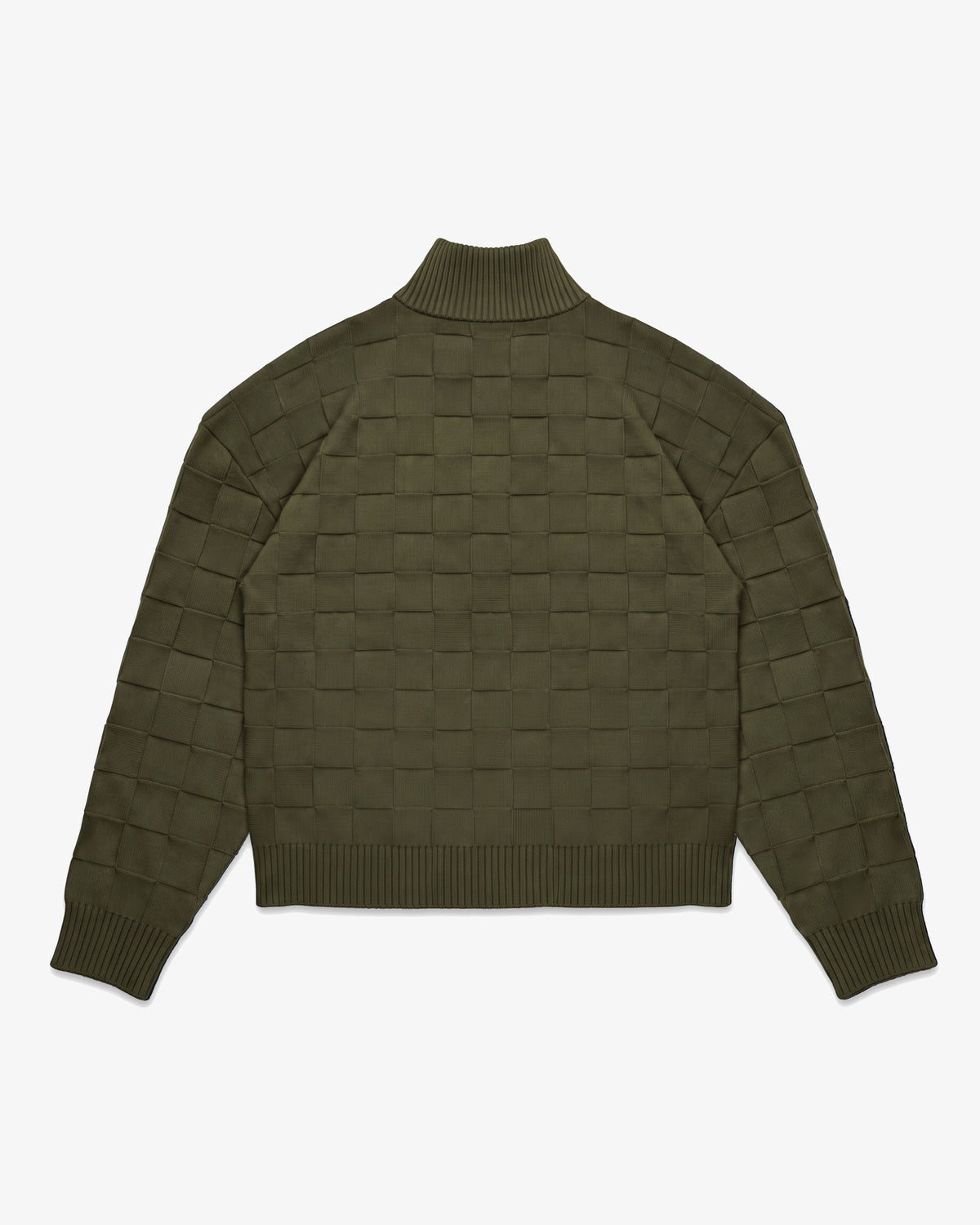KNIT ZIP UP