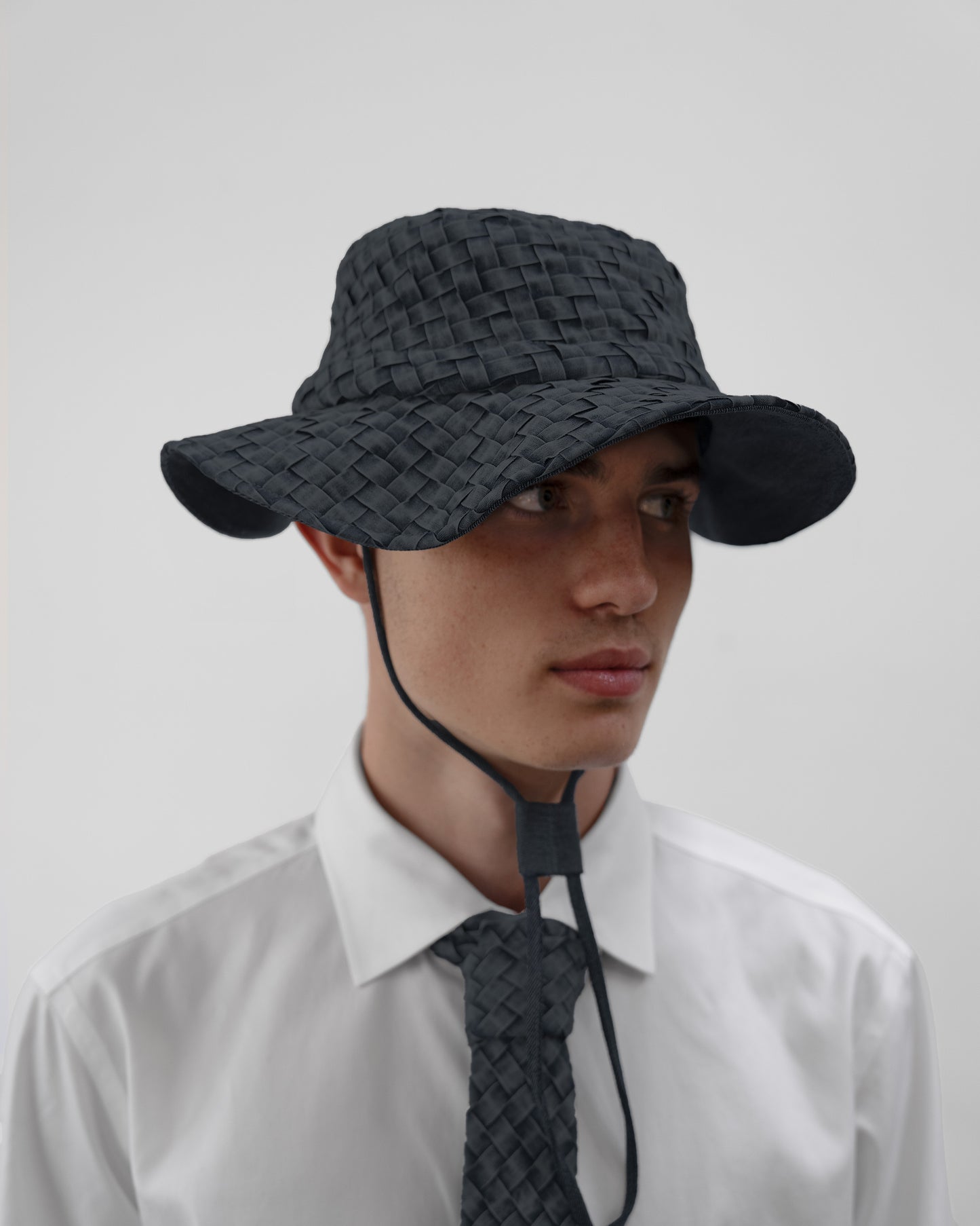 WOVEN DENIM SUN HAT V2