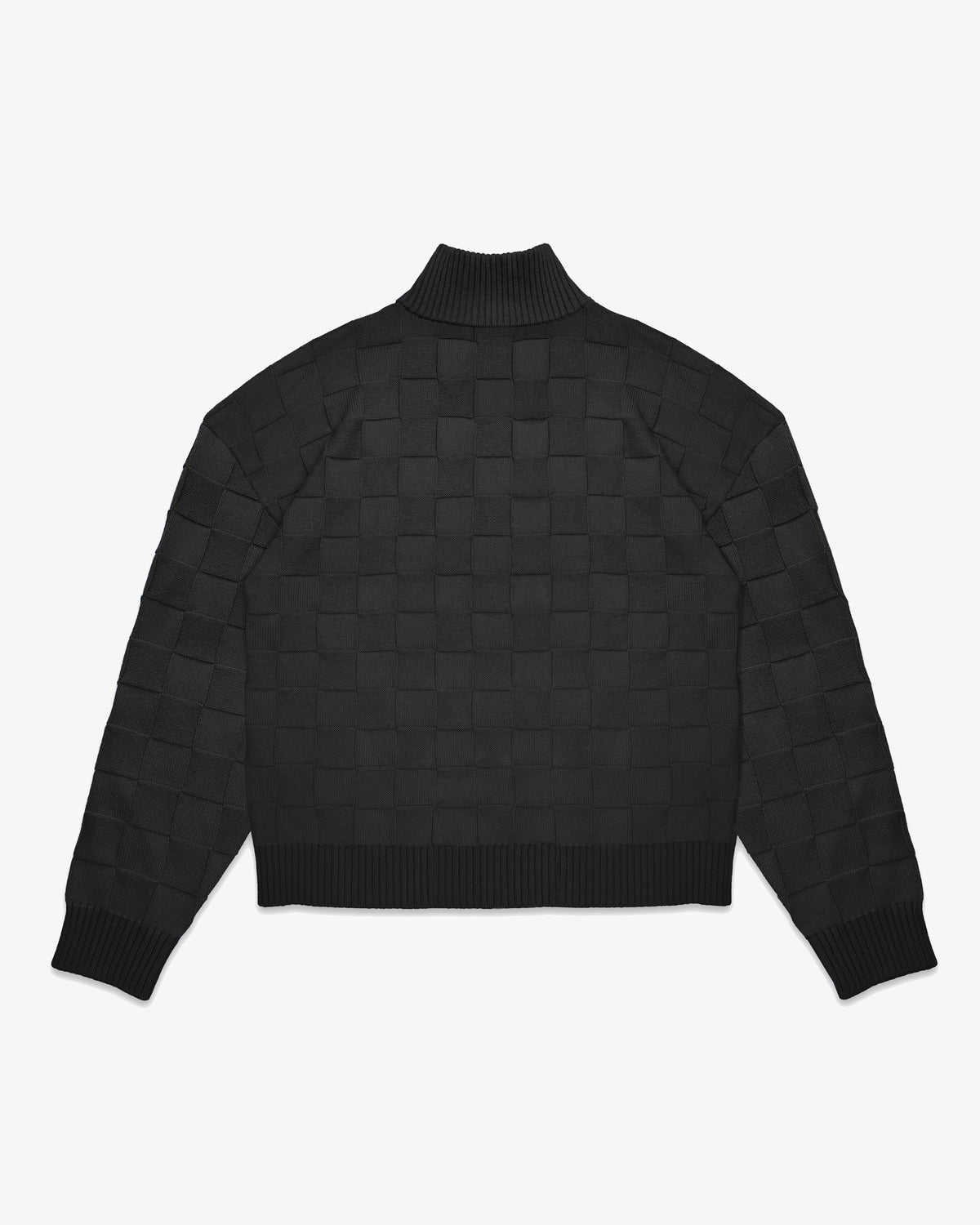 KNIT ZIP UP